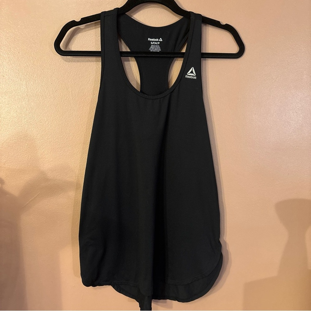 Reebok Women’s US Performance Mesh Tank Top Black Size Small - Picture 1 of 7